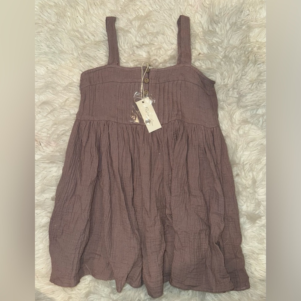 Purple Sleeveless Dress